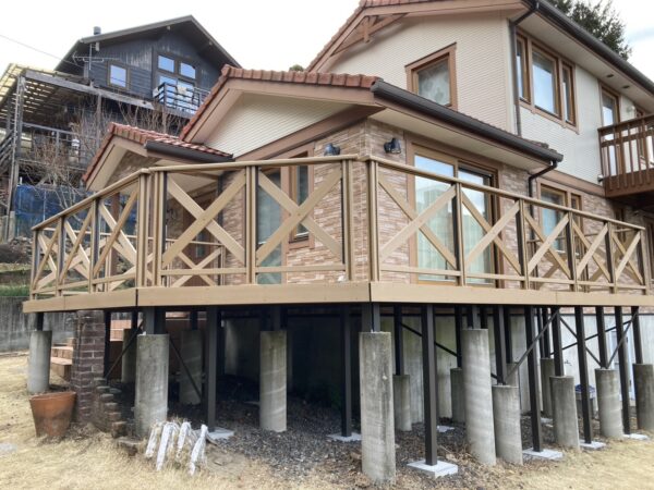熱海市デッキリフォーム工事