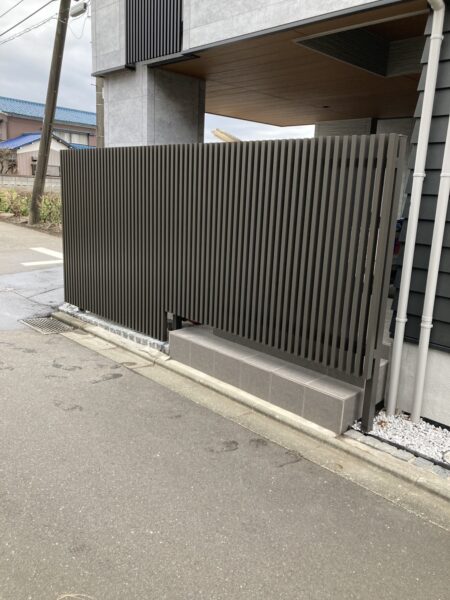 伊東市フェンスリフォーム工事