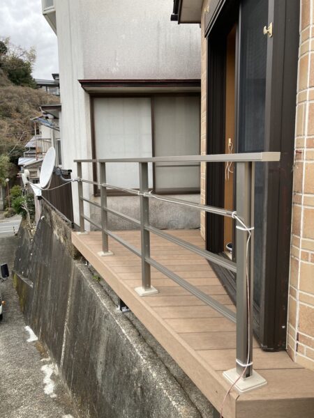熱海市デッキリフォーム工事