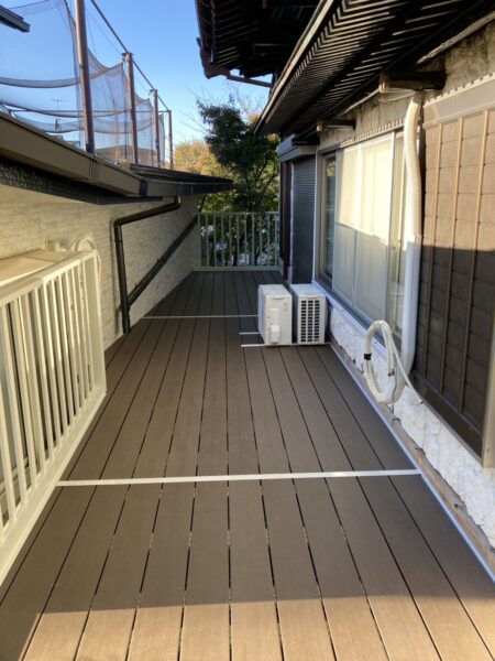 熱海市デッキリフォーム工事