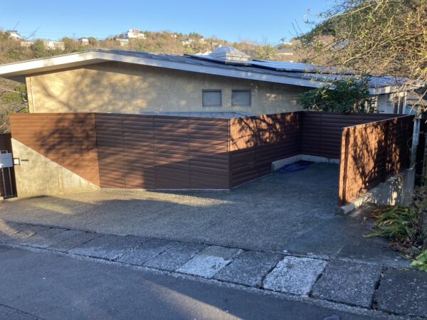 伊東市フェンスリフォーム工事