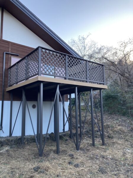 伊東市デッキリフォーム工事