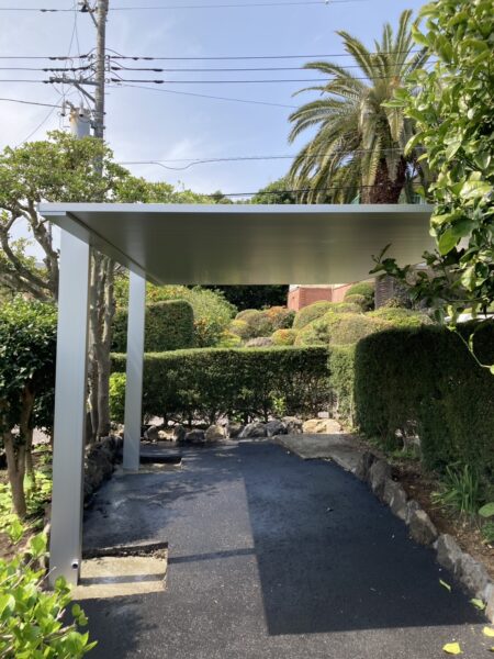 熱海市カーポートリフォーム工事
