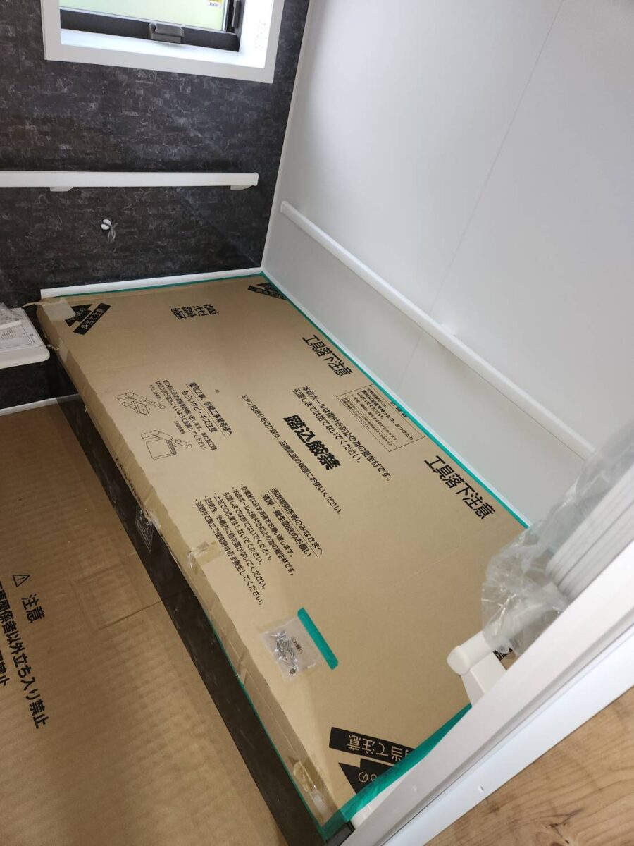 「この手すりが、これからの安心を支える。」