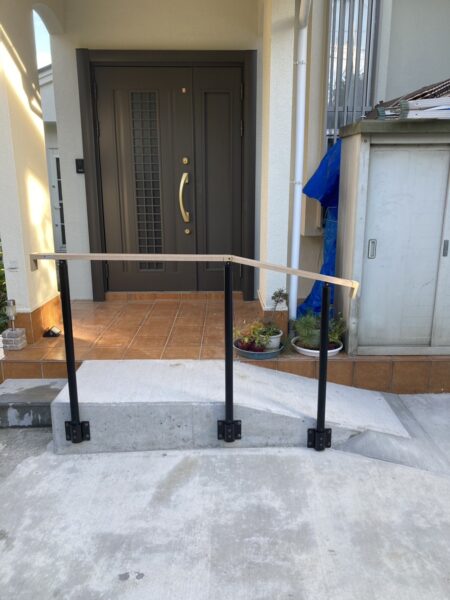 伊東市　アーキレール 手すり　リフォーム