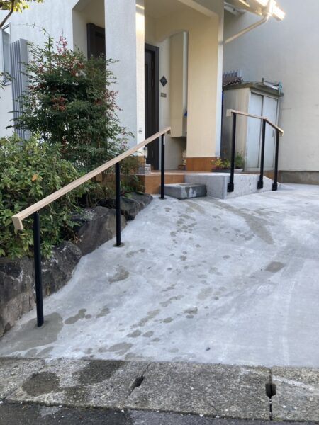 伊東市　アーキレール 手すり　リフォーム