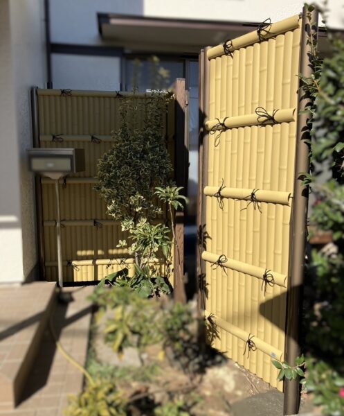 伊東市　京香建仁寺垣 ユニット型間仕切り　リフォーム